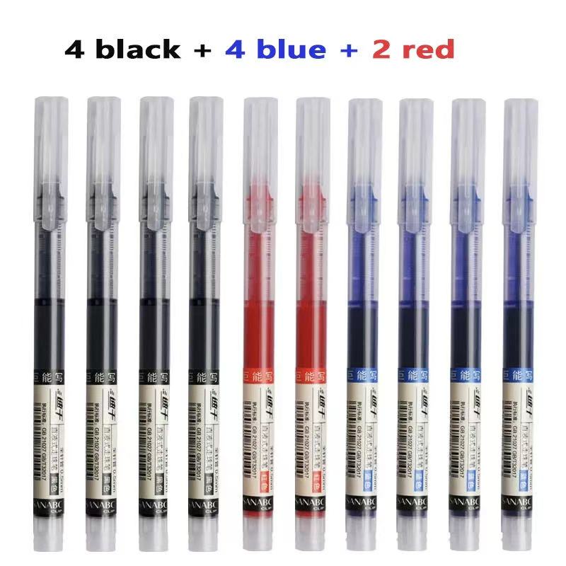 

Ballpoint Pens Set 10/50/100pcs Black /Blue/Red Smooth Writing for University, Quick-Drying Ink, Comfor School Office Supplies