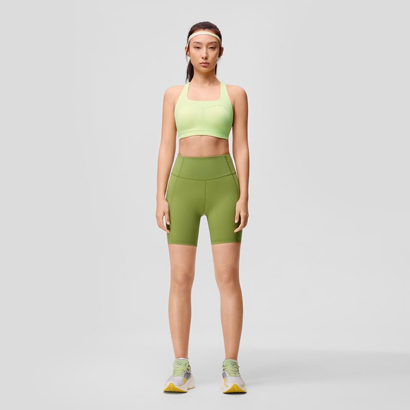 Saucony Solid Color Breathable Sports Bra Women underwear Soft-Yellow SC1249005DY-YL08