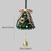 Christmas Decoration Hand Woven Party Supplies Gifts Indoor Hanging Pendant Ornament for Cabinet