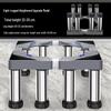 Universal Washing Machine & Refrigerator Stand with Stainless Steel Wheels