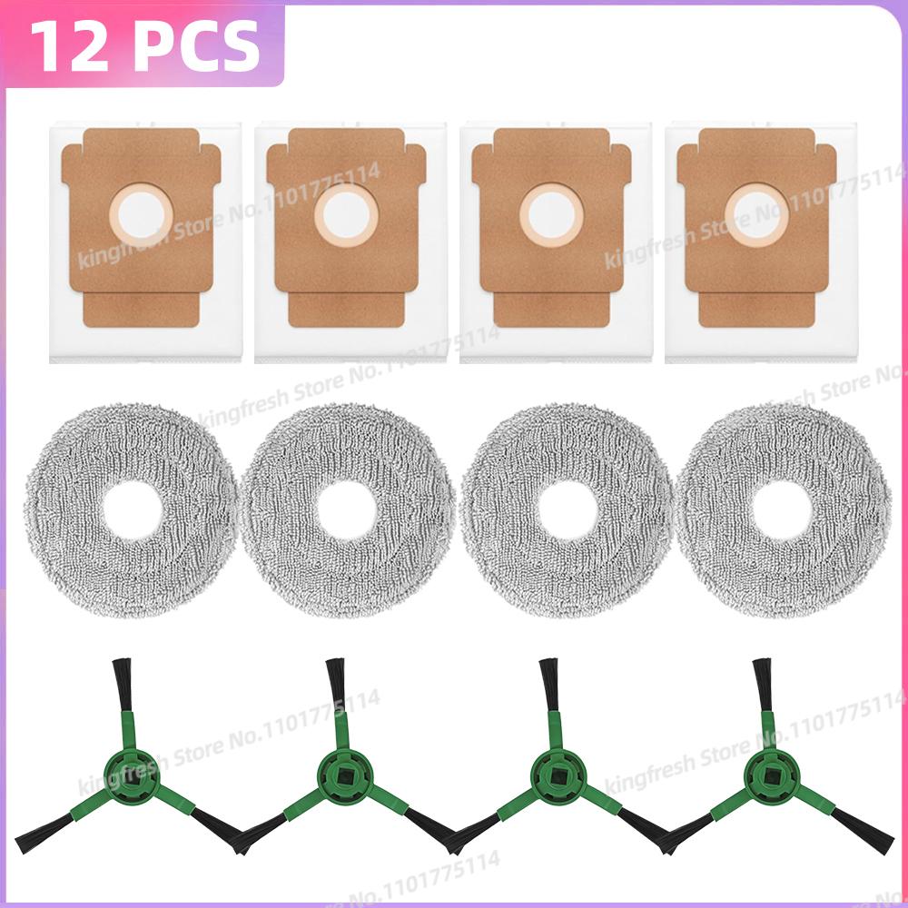 Fit For ( iRobot Roomba Plus 405 Combo / 505 Combo ) Vacuum Parts Main Roller Side Brush Mop Cloth Filter Dust Bag Accessories