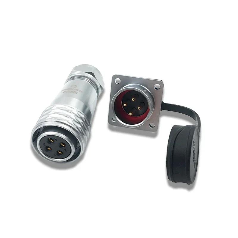 WEIPU SF20 SF2010/S SF2013/P SF2012/P IP67 2 3 4 5 6 7 8 9 12 15 Pin M20 Aviation Connector Female plug Male socket Panel Mount