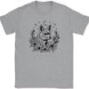 Fox In Flowers T-Shirt Funny Beautiful Animal Graphic Tee Gift Trendy Humor