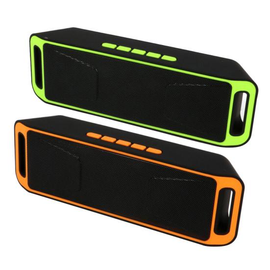 Portable Wireless Bluetooth-compatible Speaker Outdoors Subwoofer Soundbar Loudspeaker