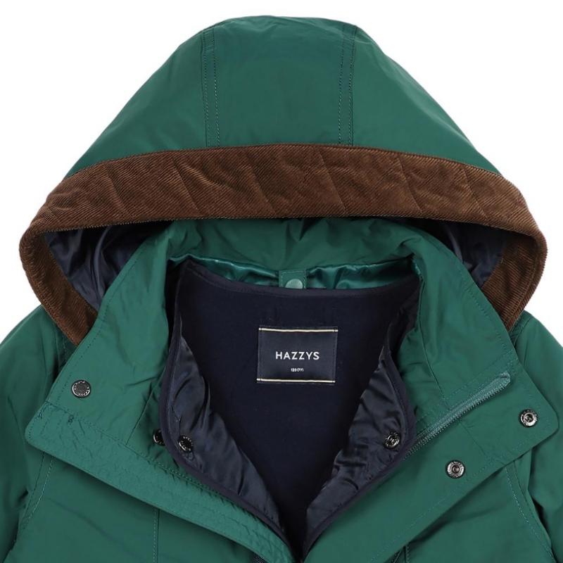 Hazzys Kids Preppy Detachable Padding Green  Htf11jt04m Gn 