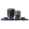 Durable Anti Burn Travel Tea Set Portable Mini Ceramic Teapot With Storage Bag Tea Infuser Set Outdoor Use