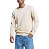 adidas Buchstaben Logo Print Rundhals Sweatshirt Herren Tops Beige IJ6106