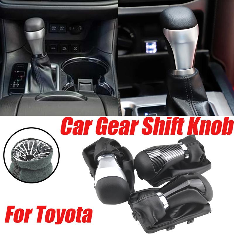 Lever Shifter Fit For Toyota Highlander 2015- Automatic Gear Shift Knob Head Gaiter Boot Case Collar
