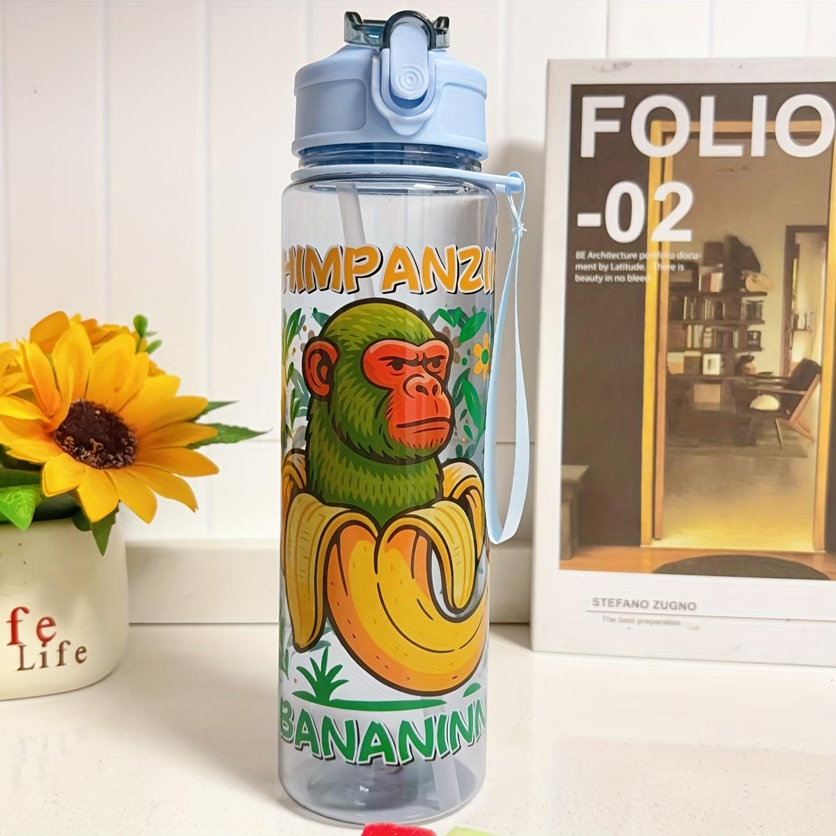 

750ML Italian Brainrot Water Bottle Outdoor Drinking Cartoon Sports Cups Tung Tung Tung Sahur Tralalero Tralala Christmas Gift 701-800ml синий