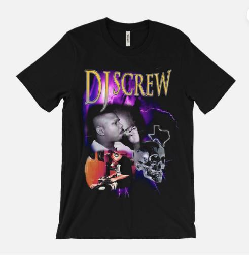 Футболка DJ Screw - Chopped and Screwed - Хьюстонский рэп - Screwed Up Click - UGK S