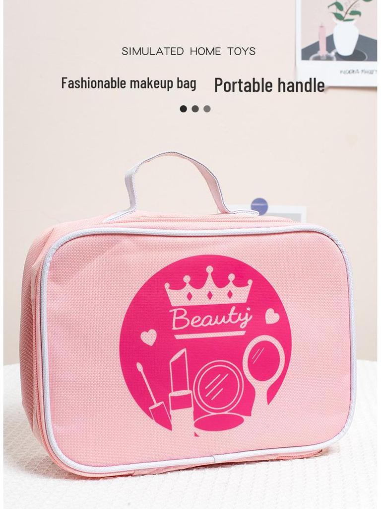 Wooden Girl's Makeup Play Set: Simulation Cosmetics To Foster Interests and Hobbies