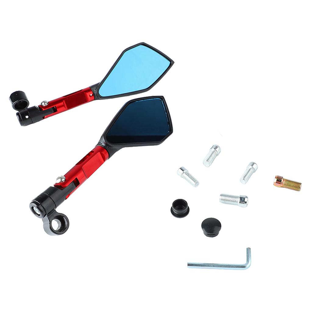 Rear View Side Mirrors   Aluminum Alloy Motorcycle Side Mirrors   for Electric Vehicle and Motorbike