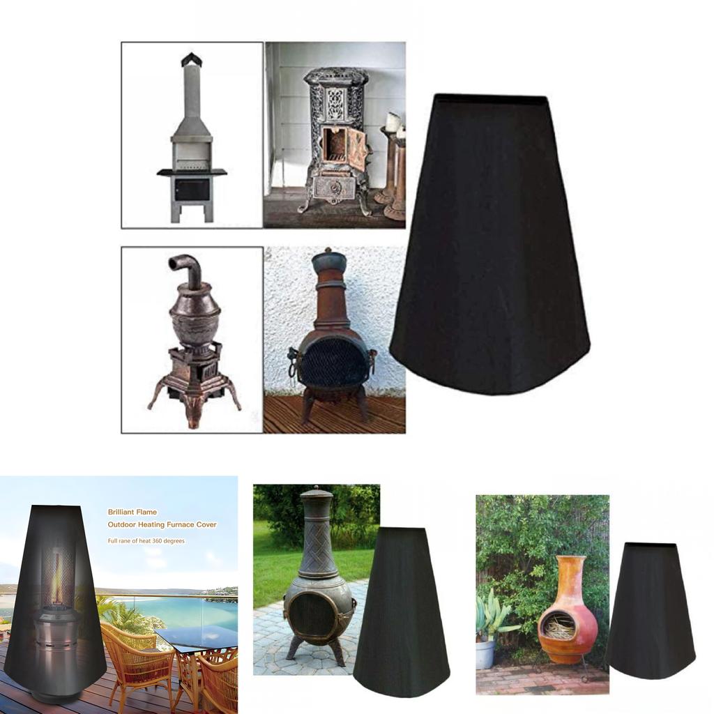 Outdoor Fire Pit Cover With Durable Polyester Material For Garden And Patio Weather Resistance