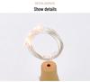 LED Solar Cork Bottle Lights: Copper Wire Fairy Lights for Wine Bottle Decoration