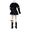 EVA BJD BJD Doll Clothes BJD Clothes 60 cm Fashionable Doll Set Spherical SD Doll Black Shirt Black Skirt Stockings 1/3 1/3 Children's 22"-24"