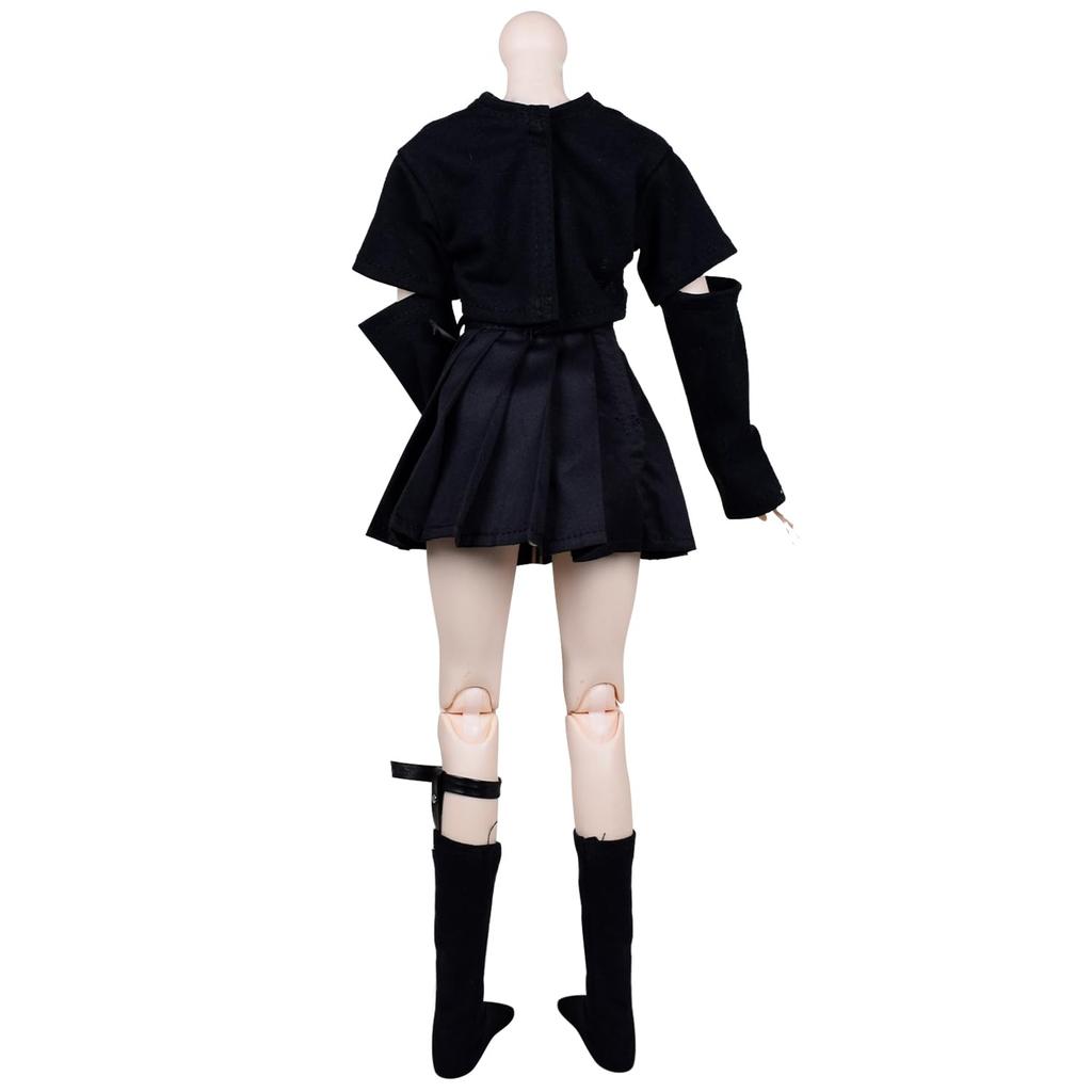 EVA BJD 13 BJD Кукла Одежда 13 BJD Детская Одежда 60 см Модный Кукольный Набор 22"-24" Сферическая SD Кукла Черная Рубашка Черная Юбка Чулки