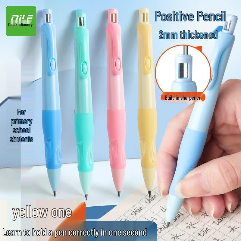 Dile Ergonomic Automatic Pencil & Refills желтый