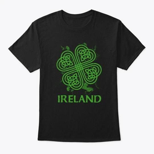 Ireland Irish Celtic Knot St Patricks T shirt Made in the USA Size S to 5XL 4XL