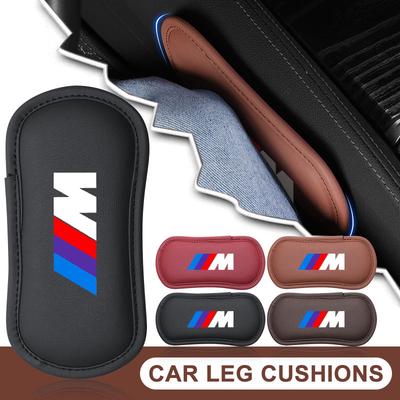 Almohadillas de Apoyo para Piernas y Rodillas para Interior de Coche Cojín de Cuero Estilo de Coche Para E46 E39 E90 E60 E36 F30 F10 E34 E30 F20 E92 M3 M4 M5 X3 X4 X5 X6 X7