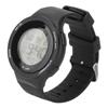 Men Sport Watch Waterproof Shockproof Multifunctional Noctilucence Black with Large Screen EL Light