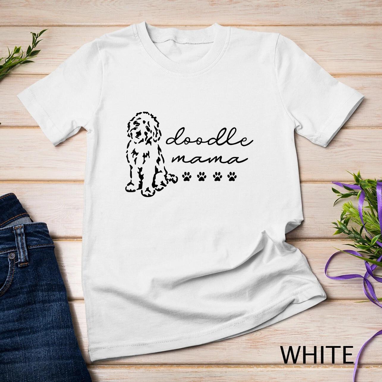 Doodle Mama Labradoodle Golden Gift Doodle Dog Lover Mom T-Shirt Unisex T-shirt XL