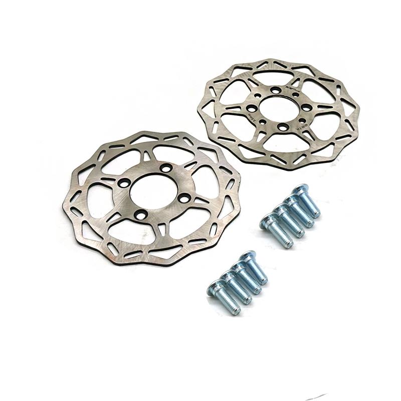 Motorcycle Brake Disc Front And Rear Friction For KAYO T2 K2 250 Motocross