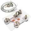 Musiclily Pro LP Standard Modern 60s Wiring Kit for Les Paul Electric Guitars with Nickel Switches Pre-Wired