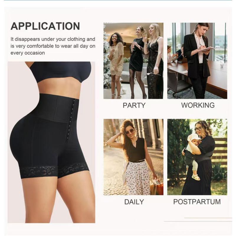 High Waist Plus Size Tummy Control Body Shaping Breathable Mesh Shapewear Panty