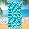 D-Dolphin Towel Polyester Beach Towel Quick Dry Sand Free Bath Towel For Summer Pool Travel Vacation