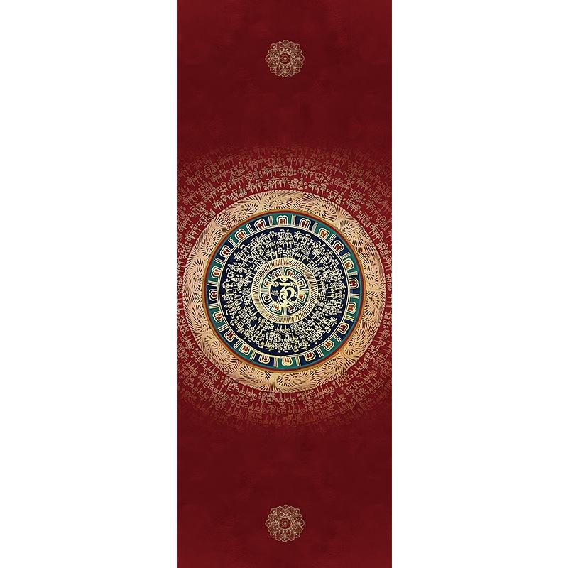 Extra Large Non-Slip Suede Yoga Mat - Sweat-Absorbent, Thick, Natural Rubber