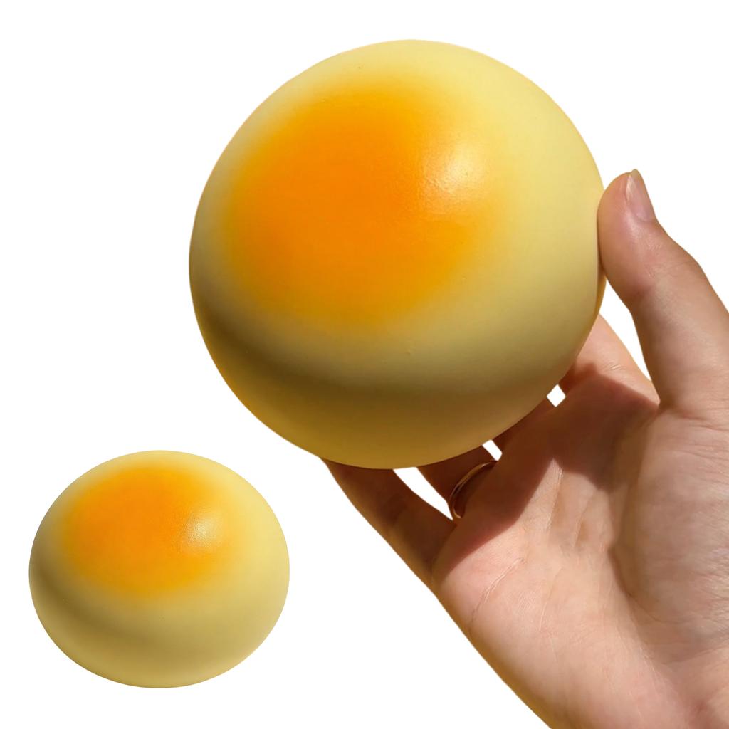 Creative Simulation Bread Squishies Reusable Anti-Stress Ball Fidgets Toys Slow Rising Squeeze Bread for Home Office School
