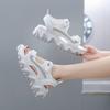 Sandals Spring and Summer 2025 New Comfortable Versatile Breathable Sports Sandals Women's Simple Muffin Platform Beach Shoes