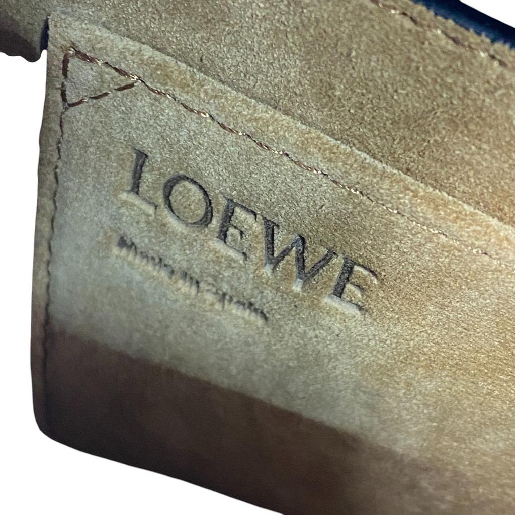 Used LOEWEShoulder Bag Brown Leather Women