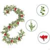 Artificial Christmas Garland Pendant Cascading Winter Greenery for Hotel Home