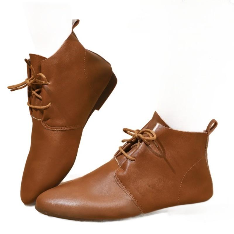 Fashion Lace Up Women's Pointed Toe Flats Shoes 2025 Autumn New Fashion Sneaker Designer Retro Classical Cozy Shoes Running Zapatillas