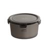 Rust Proof Titanium Ultralight Portable Food Sealing Bowl with Lid Fresh-keeping Portable Purification Dinner Box For Picnic