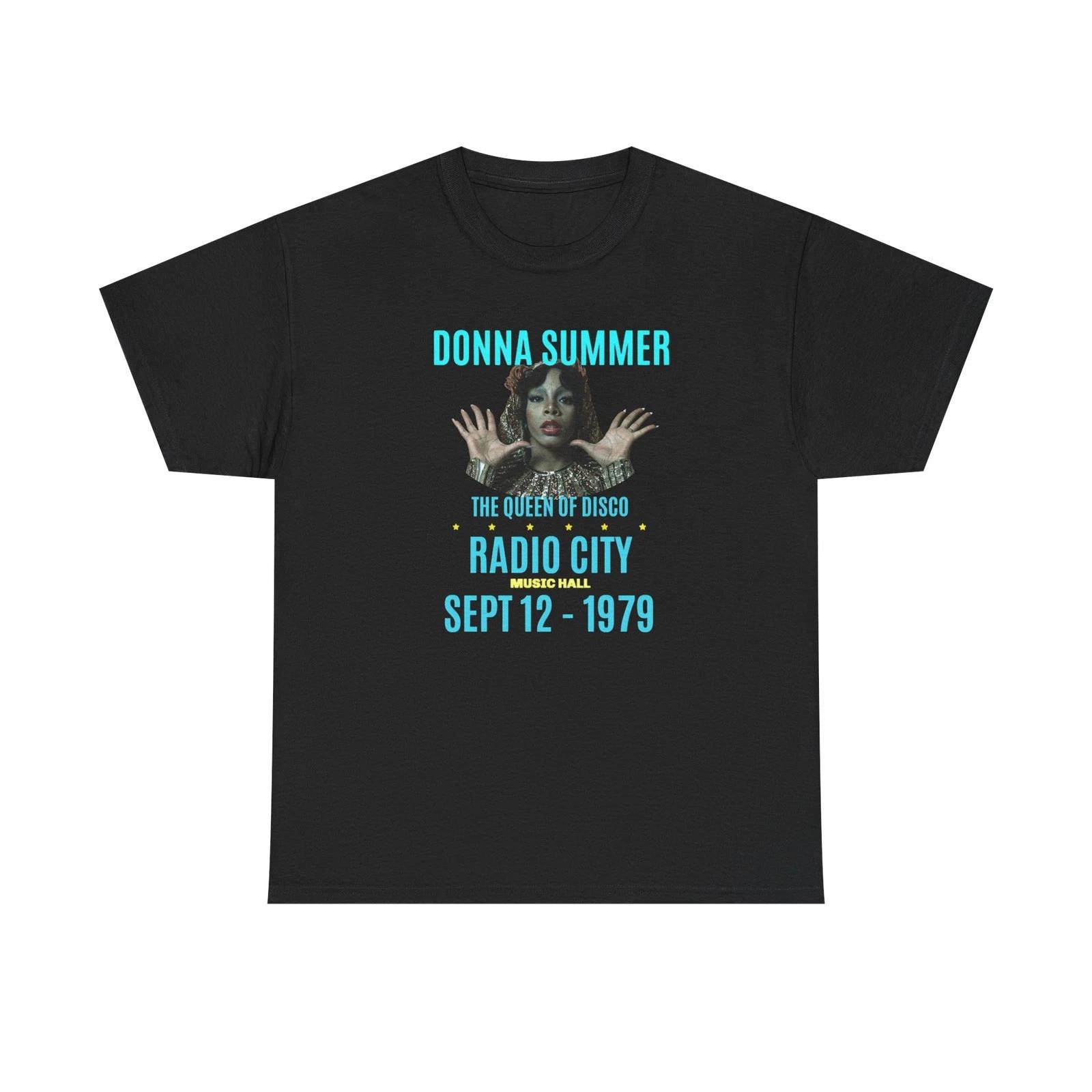 

Donna Summer Unisex Heavy Cotton T-Shirt, Classic Music Fan Gift, Concert Tee 4XL