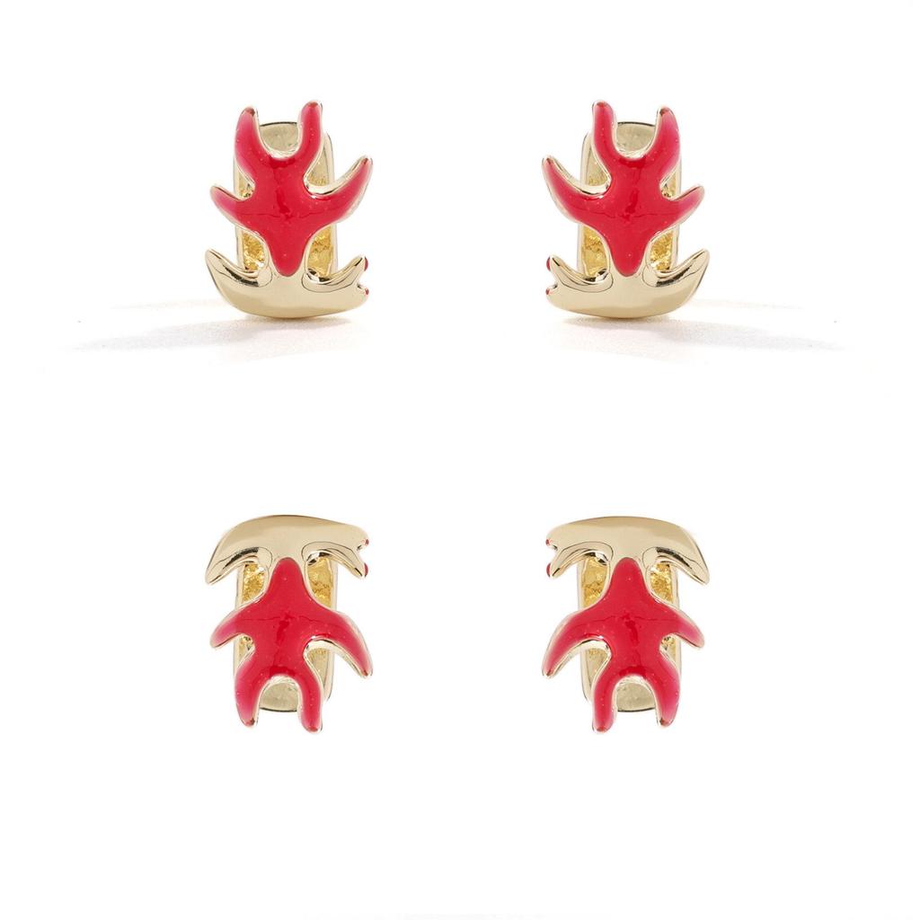Hot Selling Halloween Hip Hop Grillz: Real Gold Plated Copper, Punk Zircon Paved, Big Gold Tooth Jewelry.