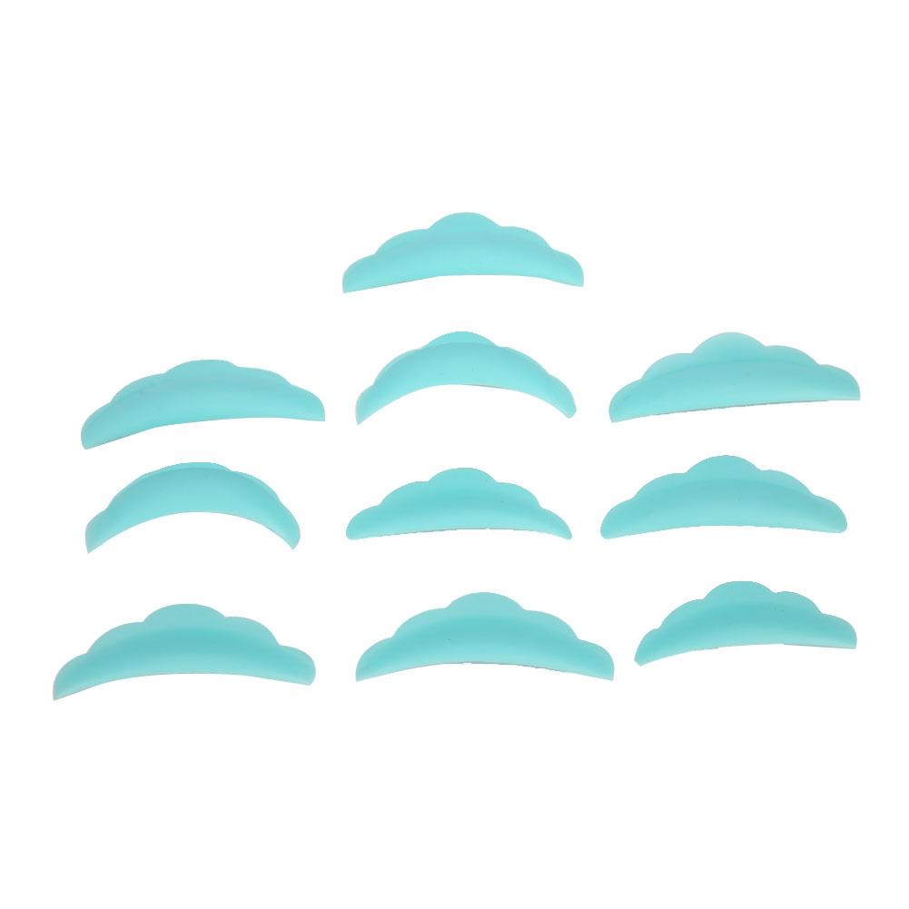 Kit per la permanente delle ciglia Patch in silicone riutilizzabile per ciglia Set per arricciare Strumento per il sollevamento delle ciglia