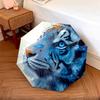 Tiger Head  Pattern, Automatic Folding Umbrella, Portable and Foldable Design, 8 Ribs, a Christmas or Birthday Gift.