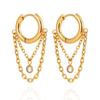 High End Tassel Loop Earrings