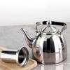 Stainless Steel Tea Kettle with Strainer Durable Teapot Cookware for Daily Use and Rapid Boiling