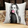 K-Kate M-Moss Model Pillow Case Pillowcase, Double-Sided Printed, Sofa Cushion, Bedroom Headboard Pillow