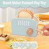 UMU Toy Bread Maker Kitchen Wooden Pretend Play Set with Toast Food Realistic Montessori Natural Gift for Cooking Toy Set Set, Cookware, Toy, Toys,