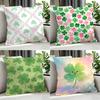 Art LLucky Clover Cushion Cover Cushion Cover Set Pcs X X X Pillowcase Decorative Sofa Home Decor