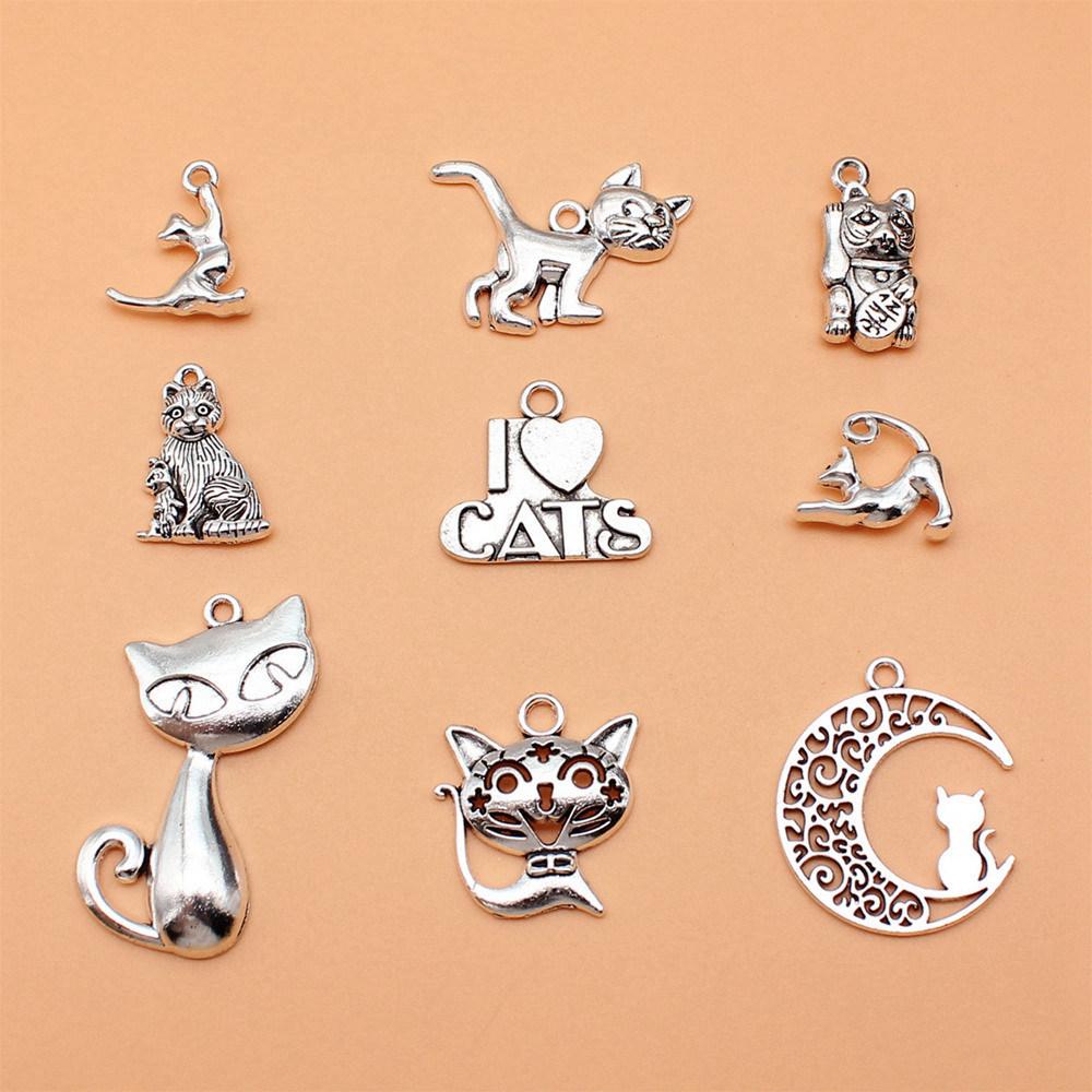 Dolphin Charms 1 Sets Mix Animal Pendants For Ocean Themed Jewelry Making Mix Set
