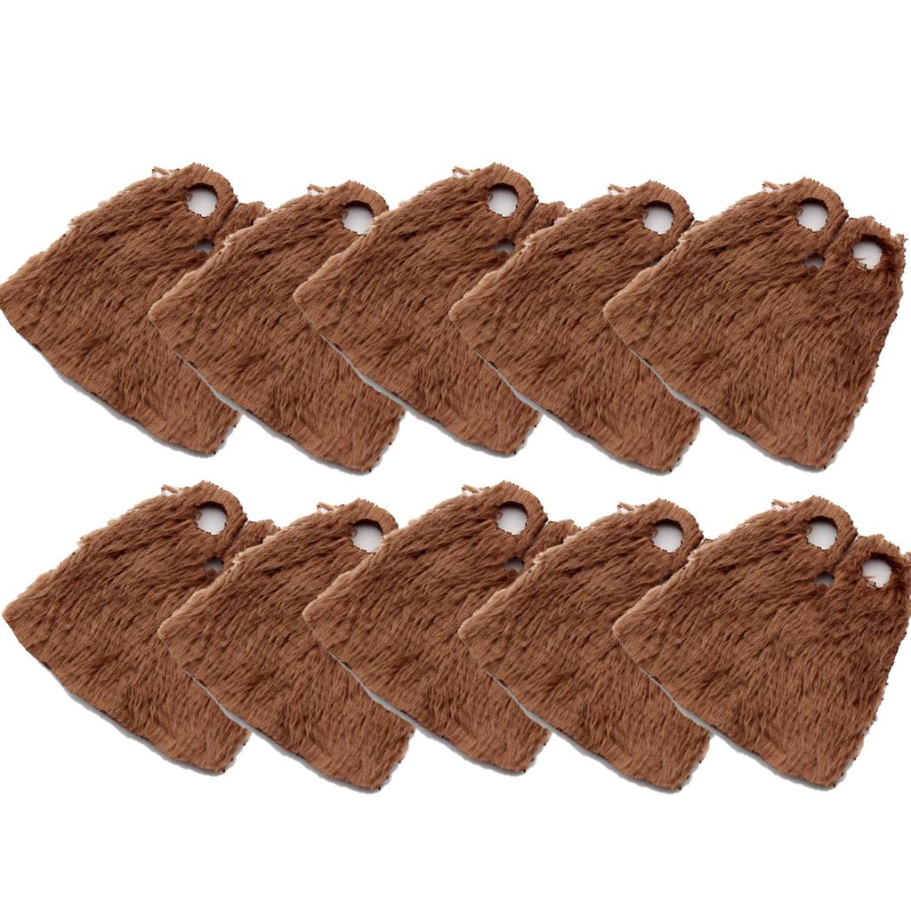 MOC Officer Cape Building Blocks Kit Medieval Lion Knights Figures Accessories Shawl Imitation Fur Cloak Bricks Toys Boys Gift