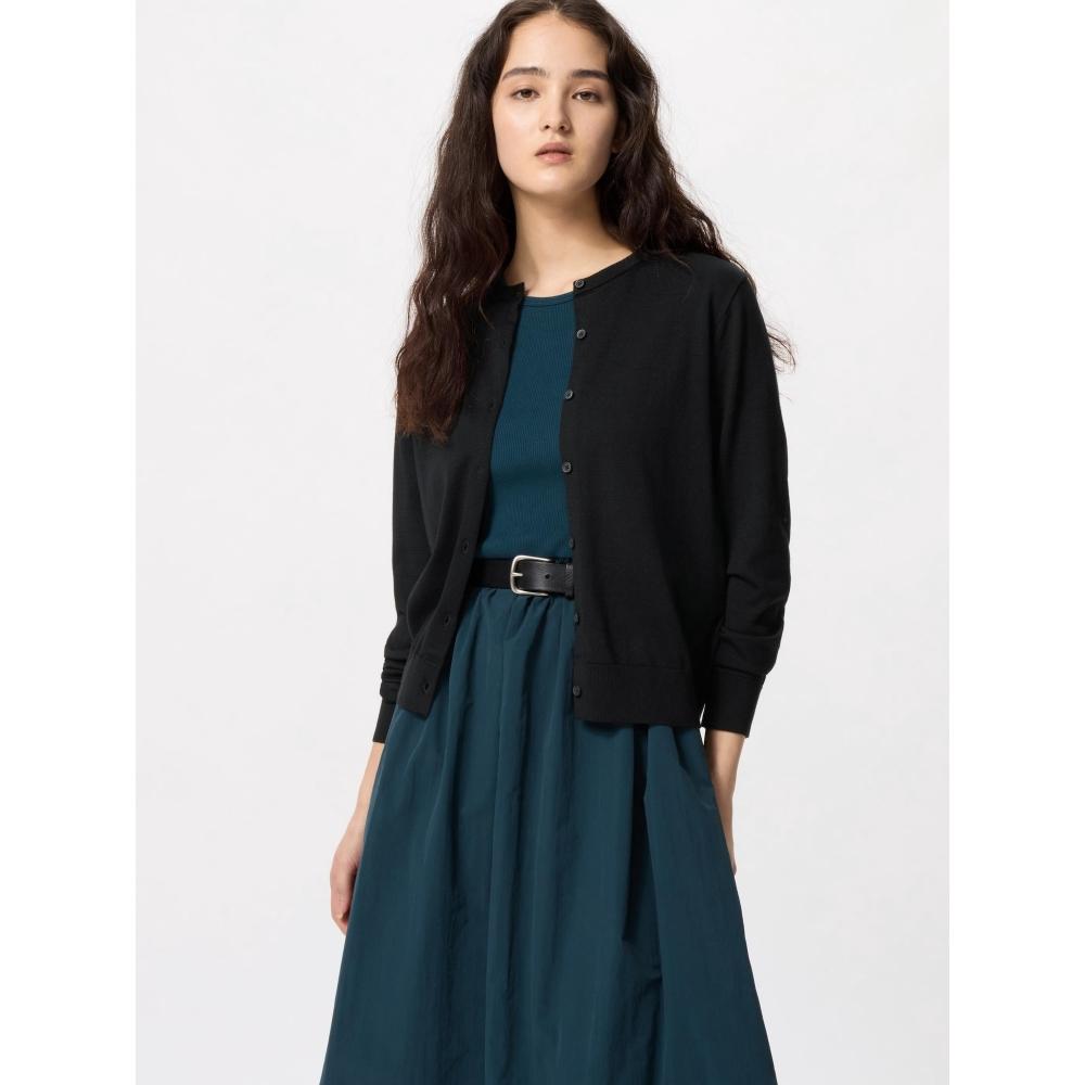 Uniqlo Uv Protection Crew Neck Cardigan  Long Sleeve 