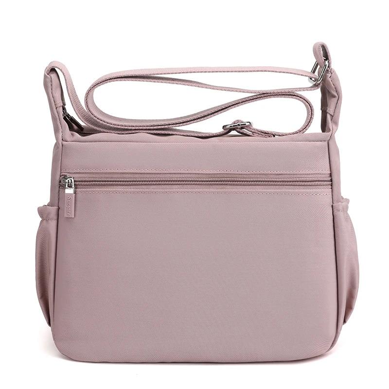 Modische Umhängetasche für Damen, Messenger-Tasche aus wasserdichtem Nylon, Damenhandtasche