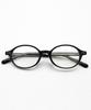 Lapeullolida Home Black Horn-Rimmed Glasses